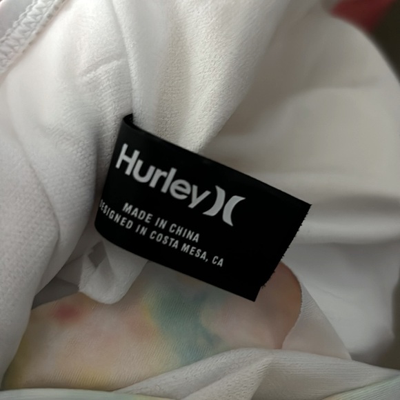 NWT Hurley One-Piece‎ Cut Out Tie Dye Lined Swimsuit 3X - Picture 4 of 5